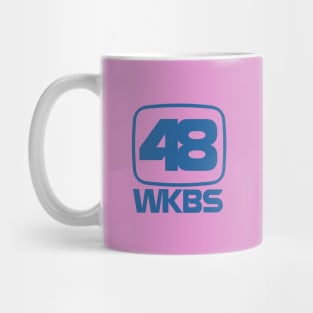 TV 48 Blue Mug